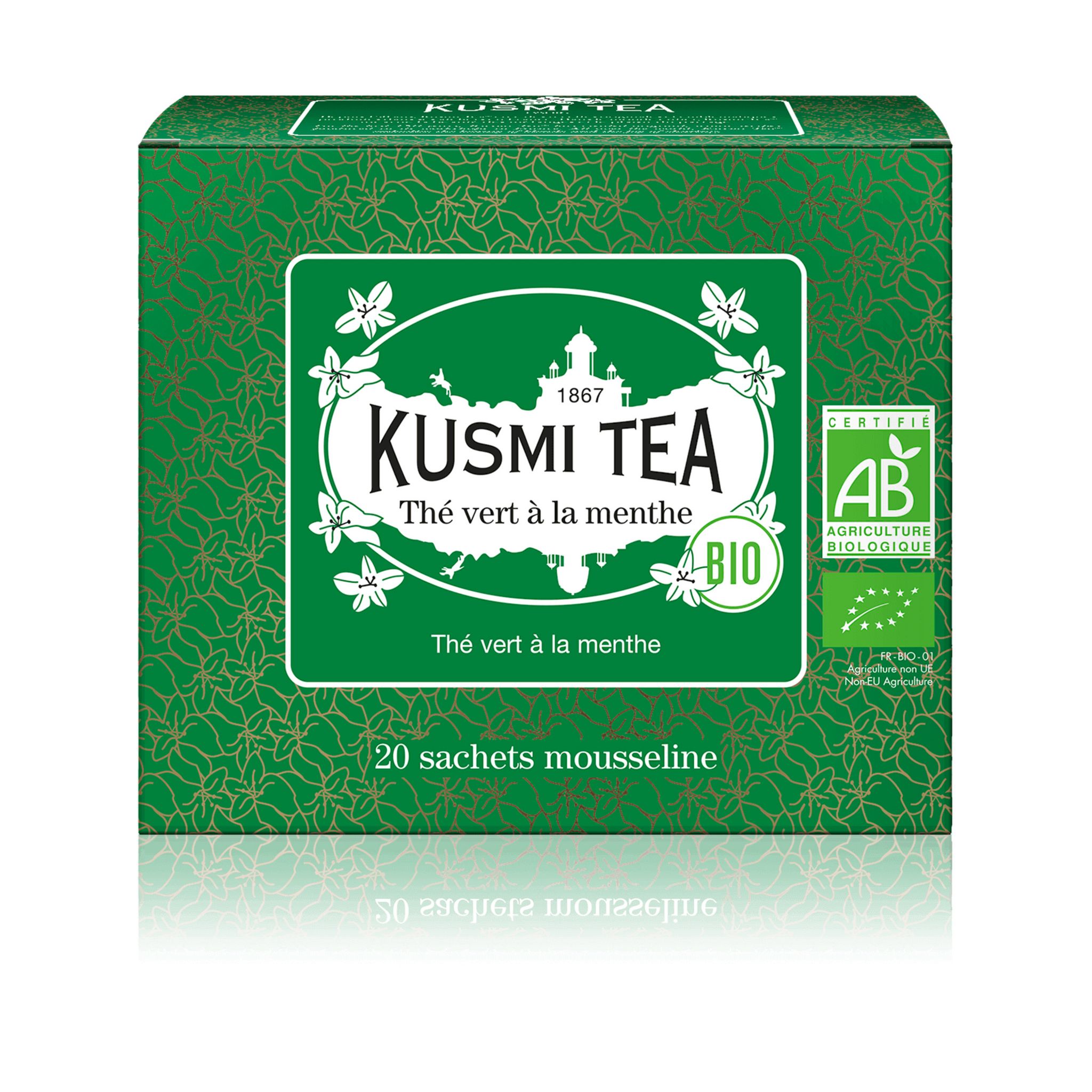 Maison Merling - Detox Kusmi Tea - Thé vert 20 sachets