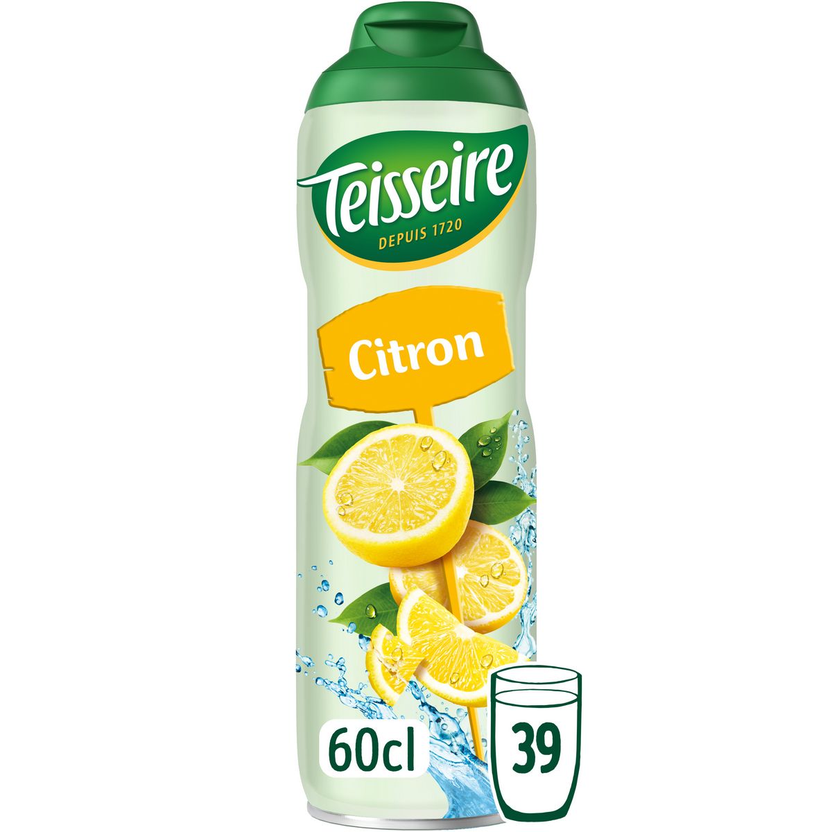 TEISSEIRE Sirop de citron 60cl