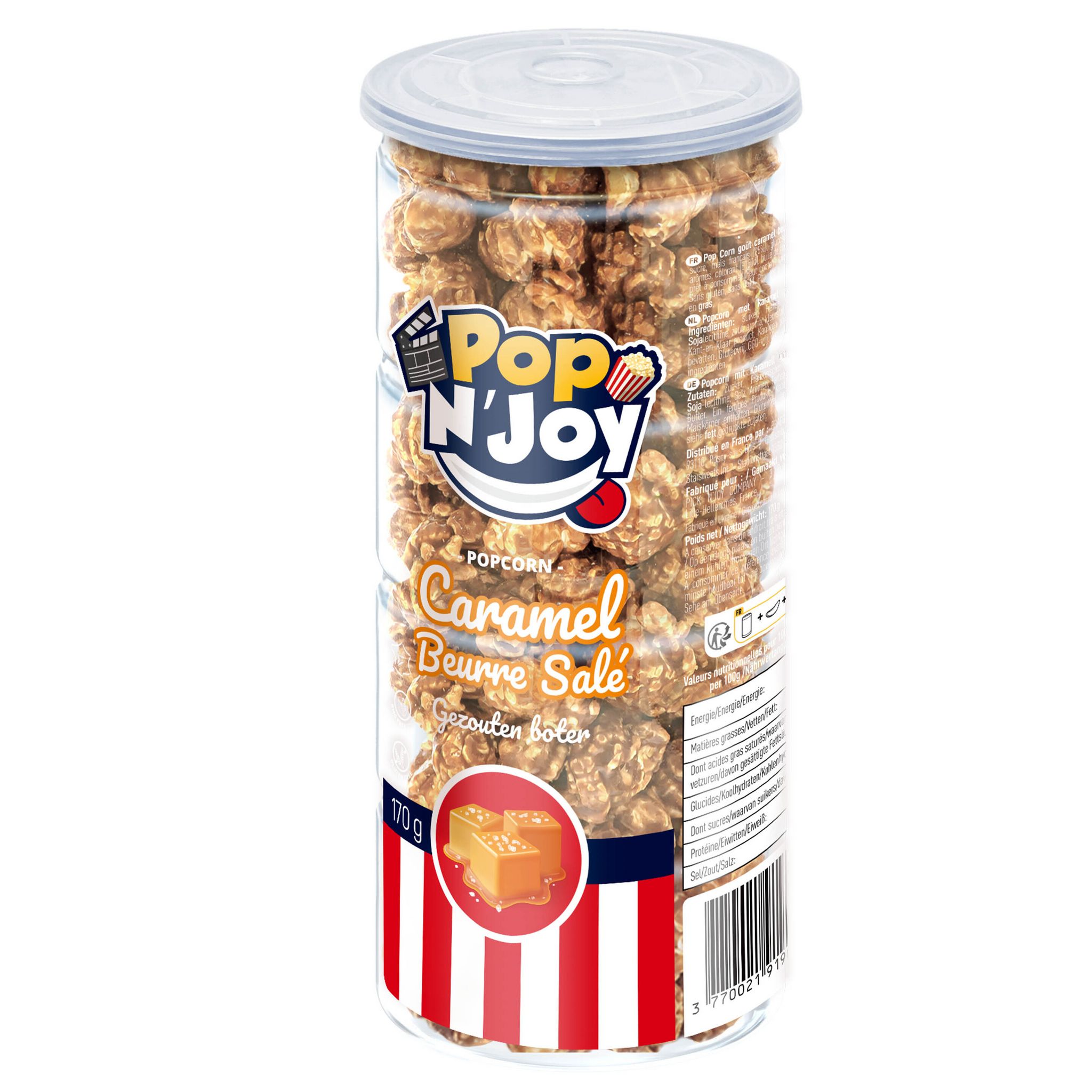 Pop-corn salé aromatisé