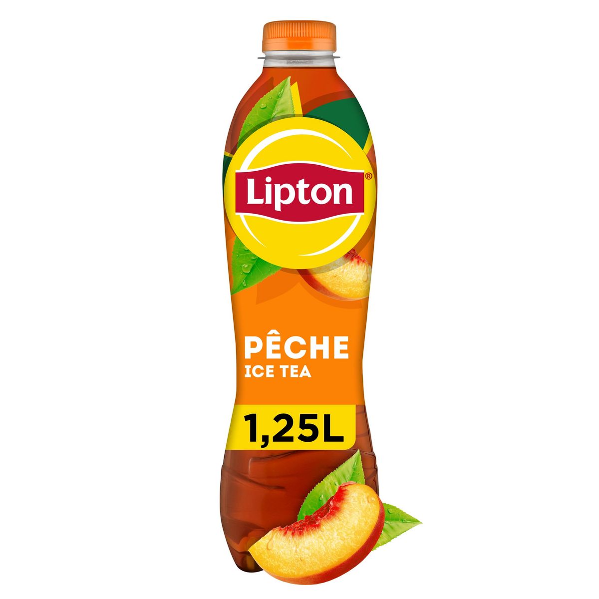 LIPTON Boisson Ice tea à base de thé saveur pêche boîtes 6x33cl pas cher 