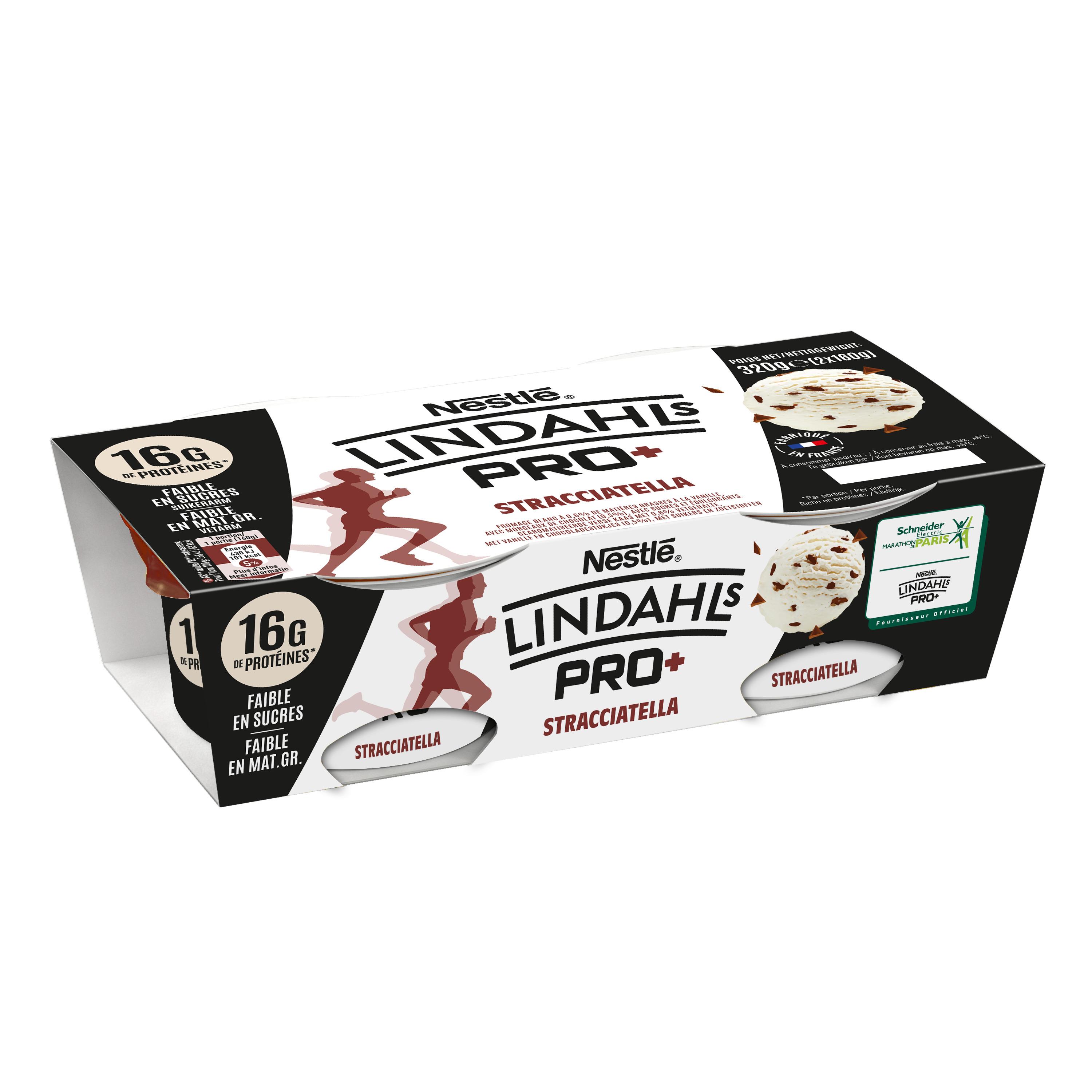 Yaourt protéiné saveur stracciatella 2x160 g Hipro