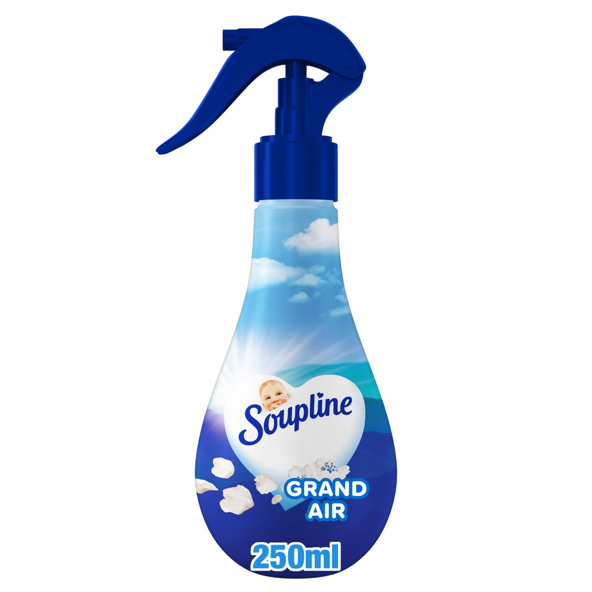 SOUPLINE Parfum de linge Spray brume grand air 250ml pas cher 