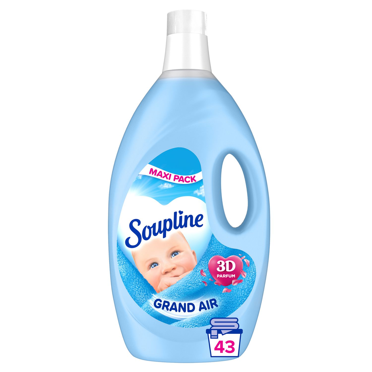 Assouplissant dilué fraicheur grand air, Soupline (1.9 l)