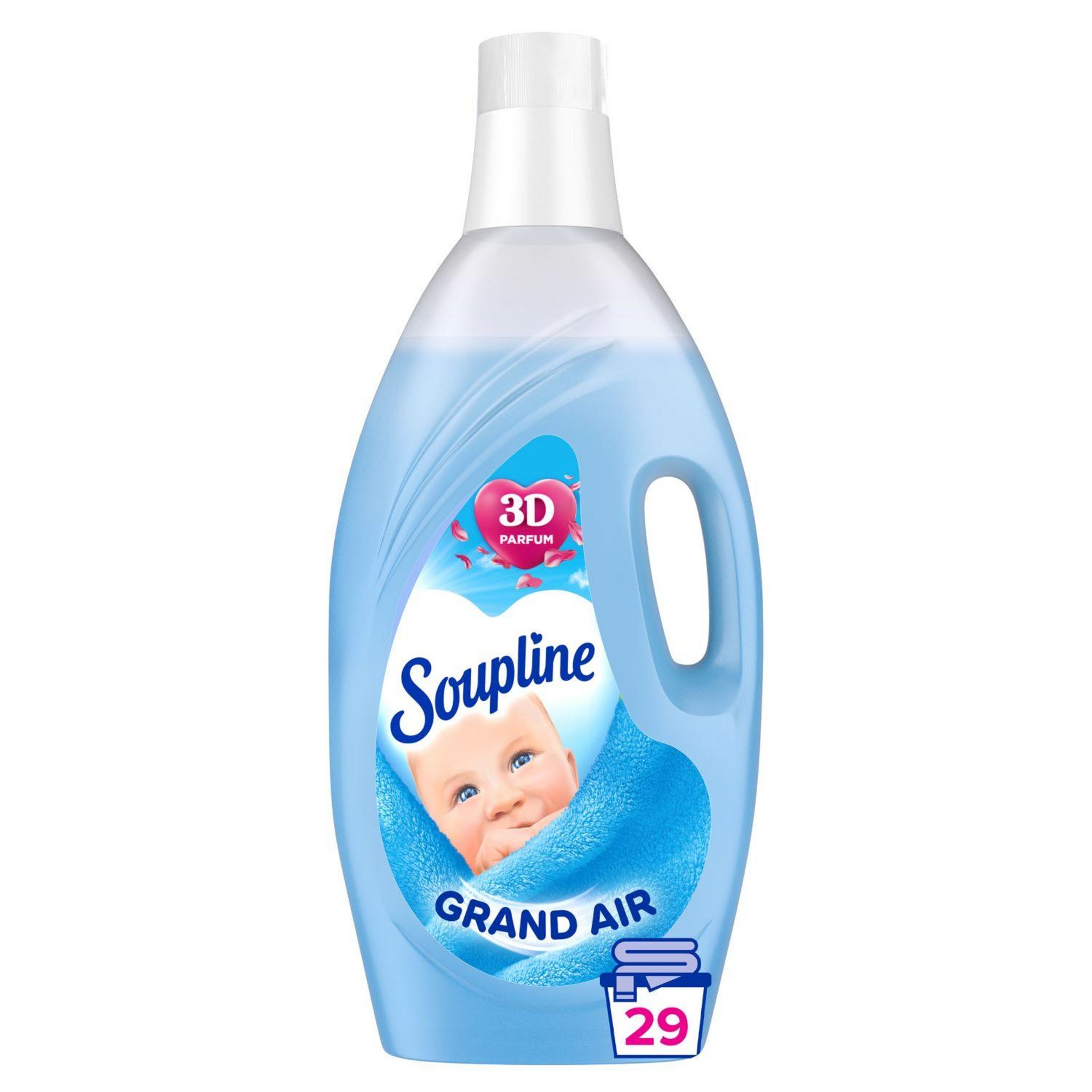 EURO MARKET  soupline adoucissant concentre grand air recharges x3 600ml –  Euro-Market