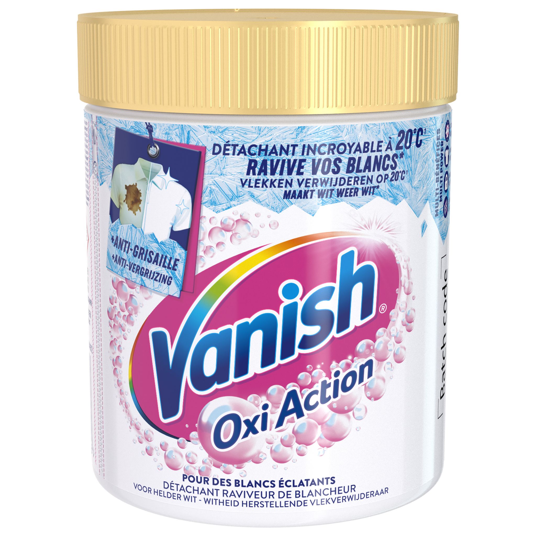 Vanish Oxi Action Laundry Booster Powder - Détachant pour linge