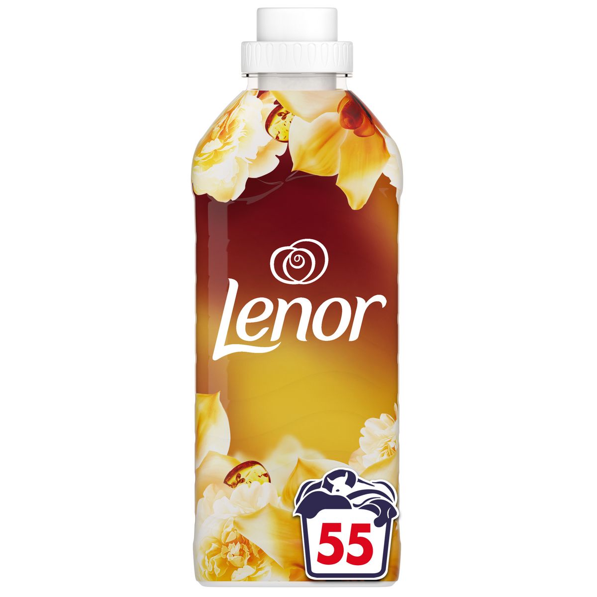 LENOR La Collection Adoucissant liquide ambre et orchidée 55 lavages 1.155l
