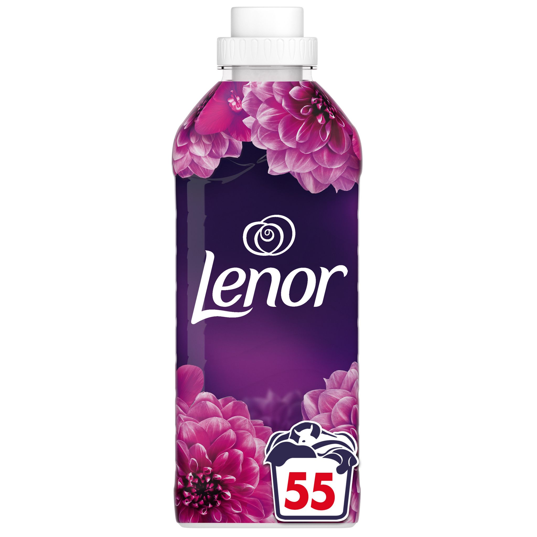 LENOR Adoucissant liquide Bliss Jasmin et Rose de mai 55 lavages 1.155l pas  cher 