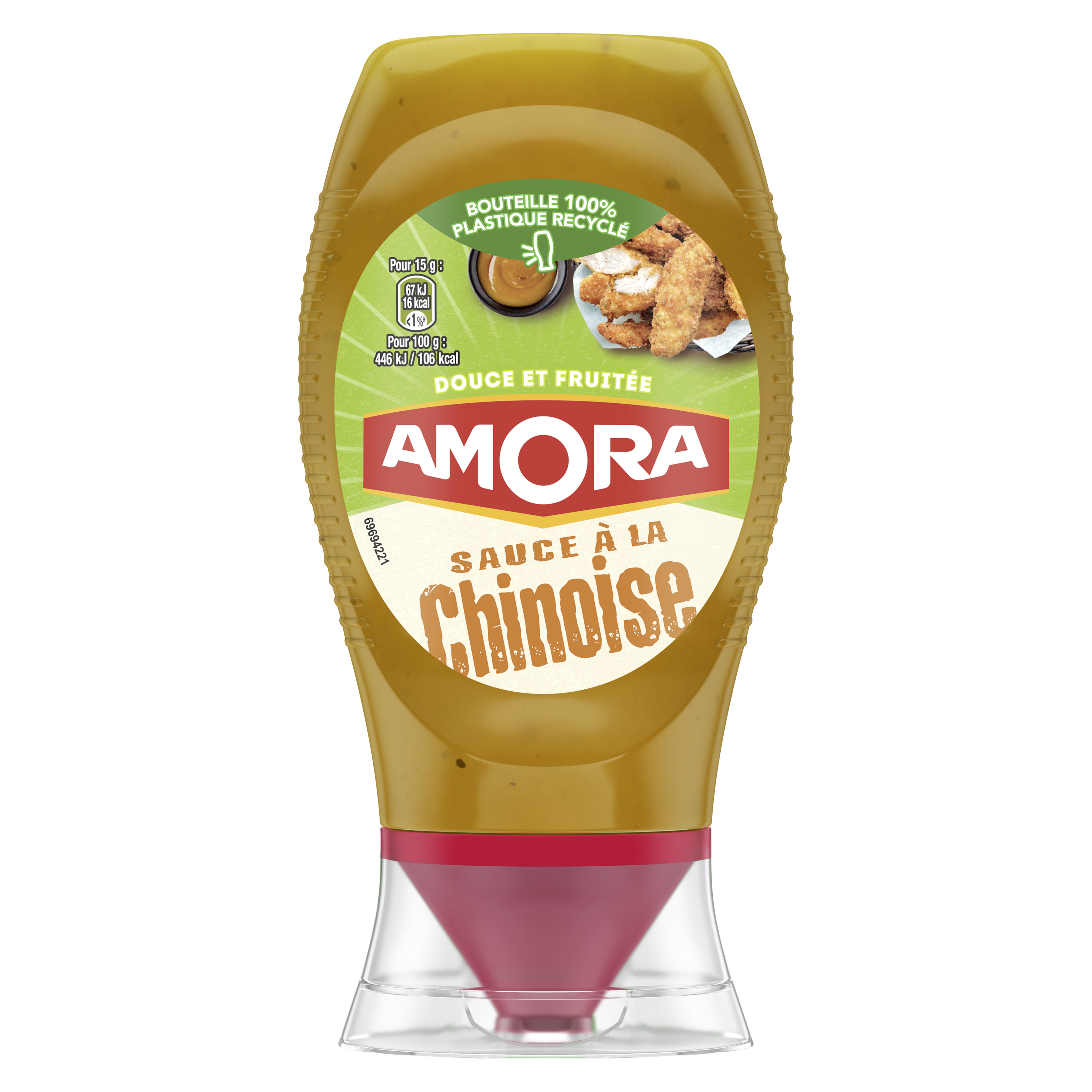 AMORA Sauce à la chinoise flacon souple 25cl pas cher 