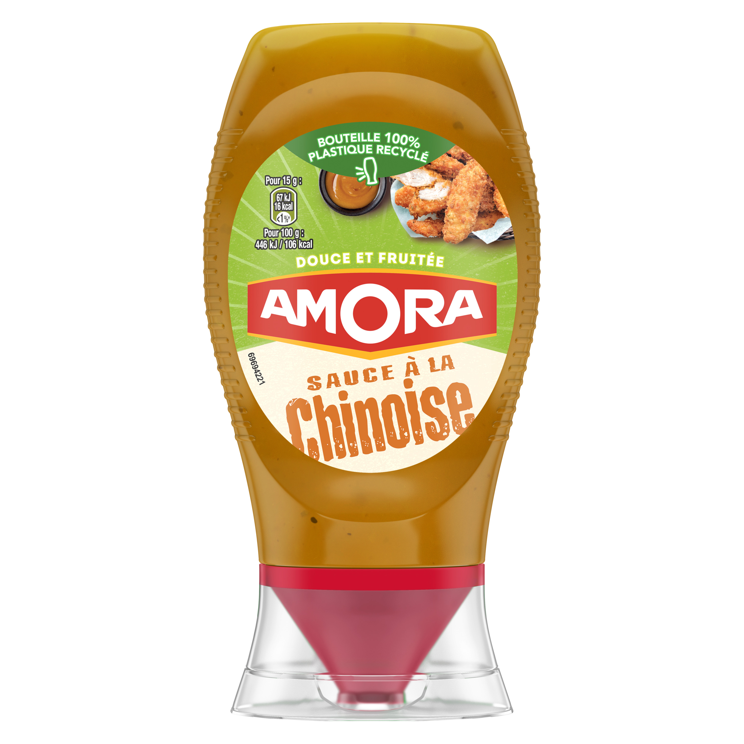 AMORA Sauce à la chinoise flacon souple 25cl pas cher 