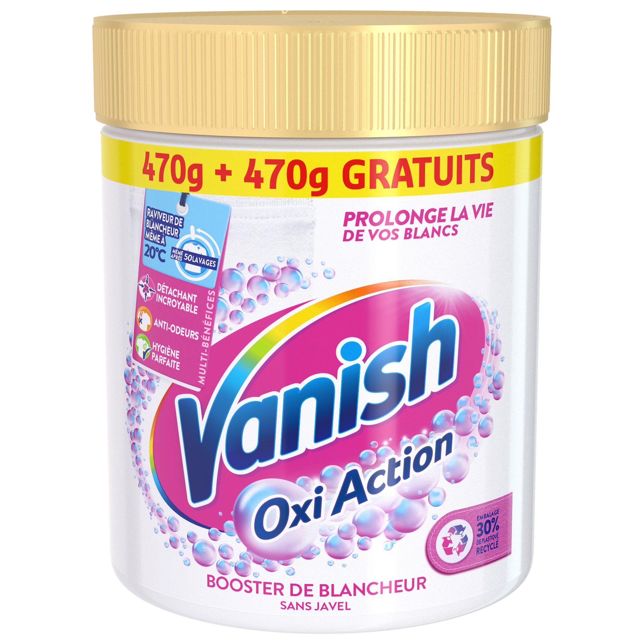 VANISH Oxi Action Détachant à sec pistolet 500ml pas cher 