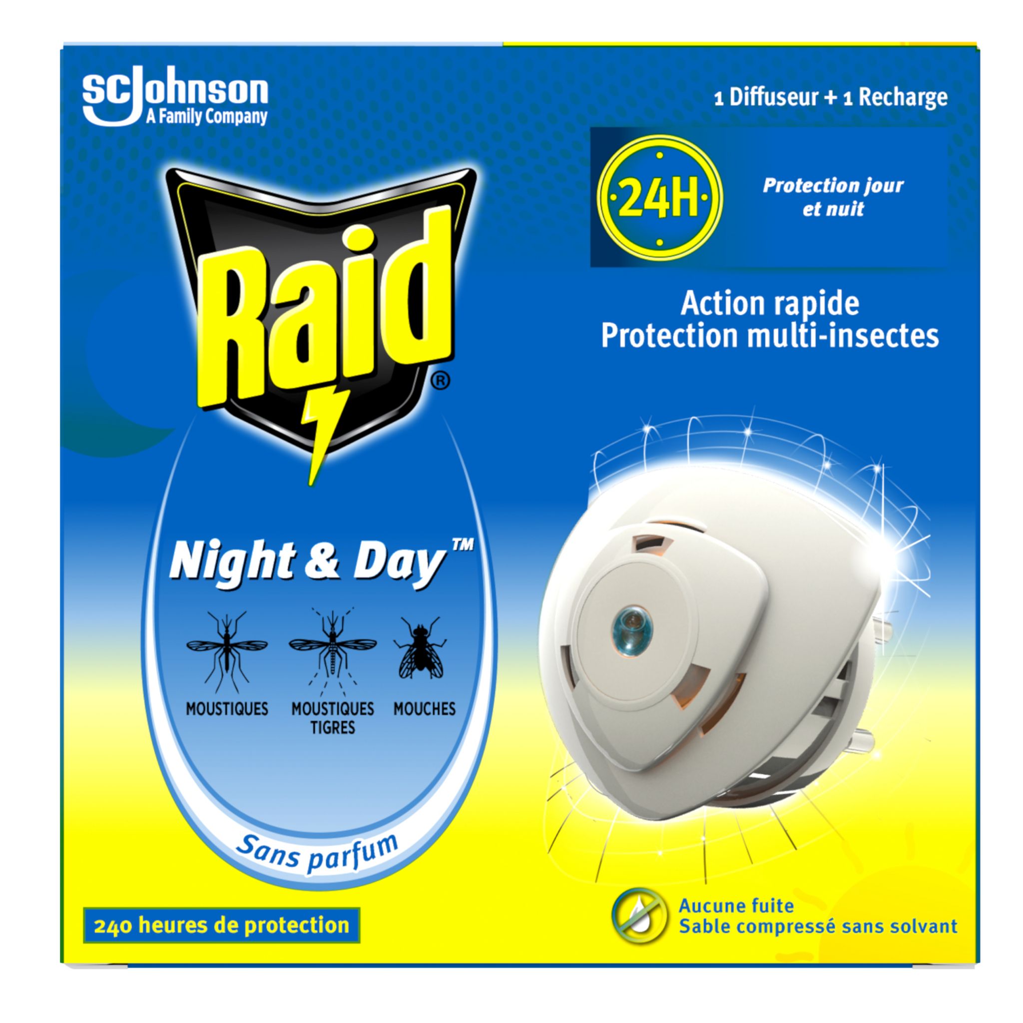 AUCHAN Diffuseur électrique anti-moustiques intérieur efficace 45 nuits 1  diffuseur pas cher 