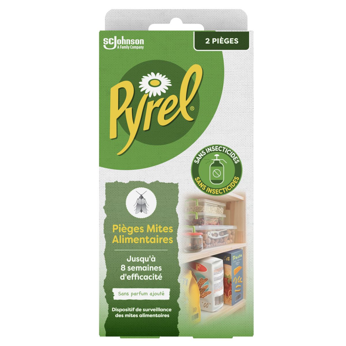 RAID Pièges anti-mites alimentaires efficace 3x8semaines 3 pièges