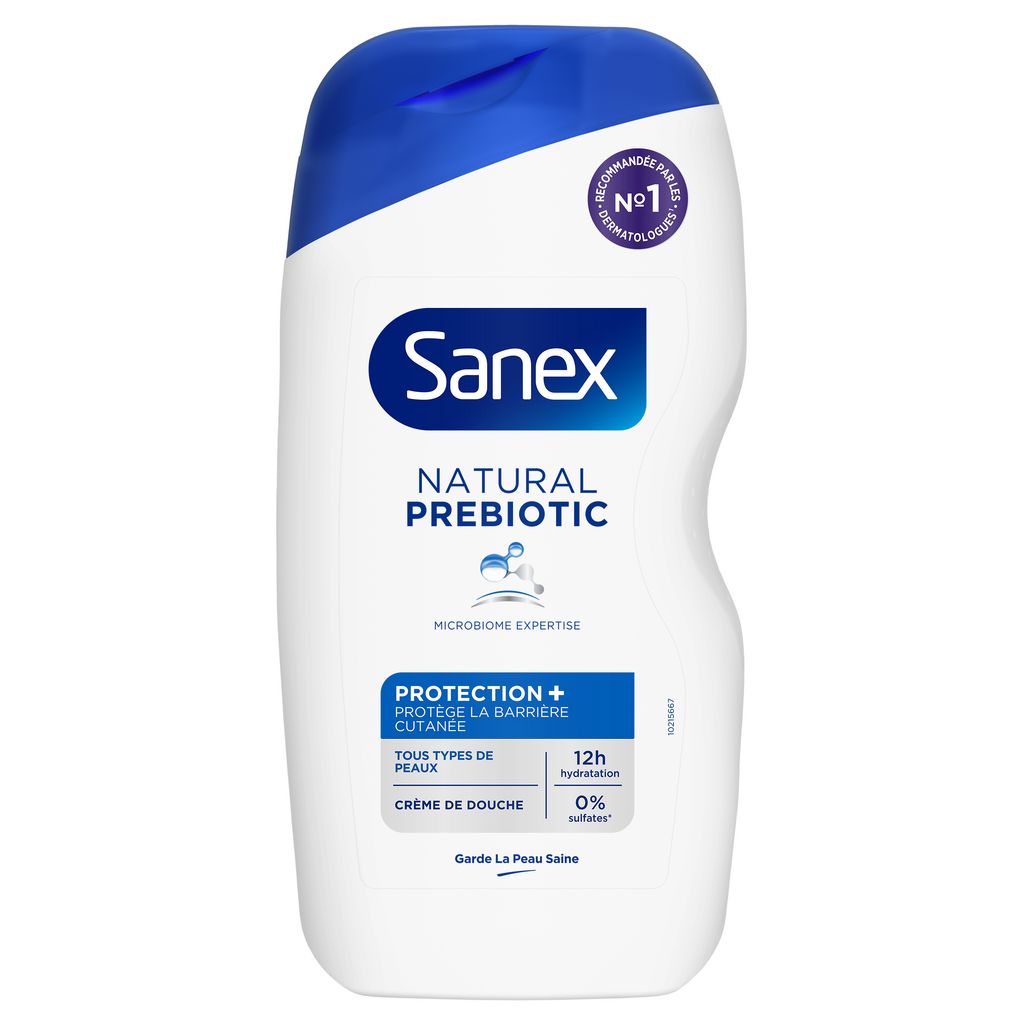 SANEX Crème de douche protection + tous types de peaux 425ml pas cher 