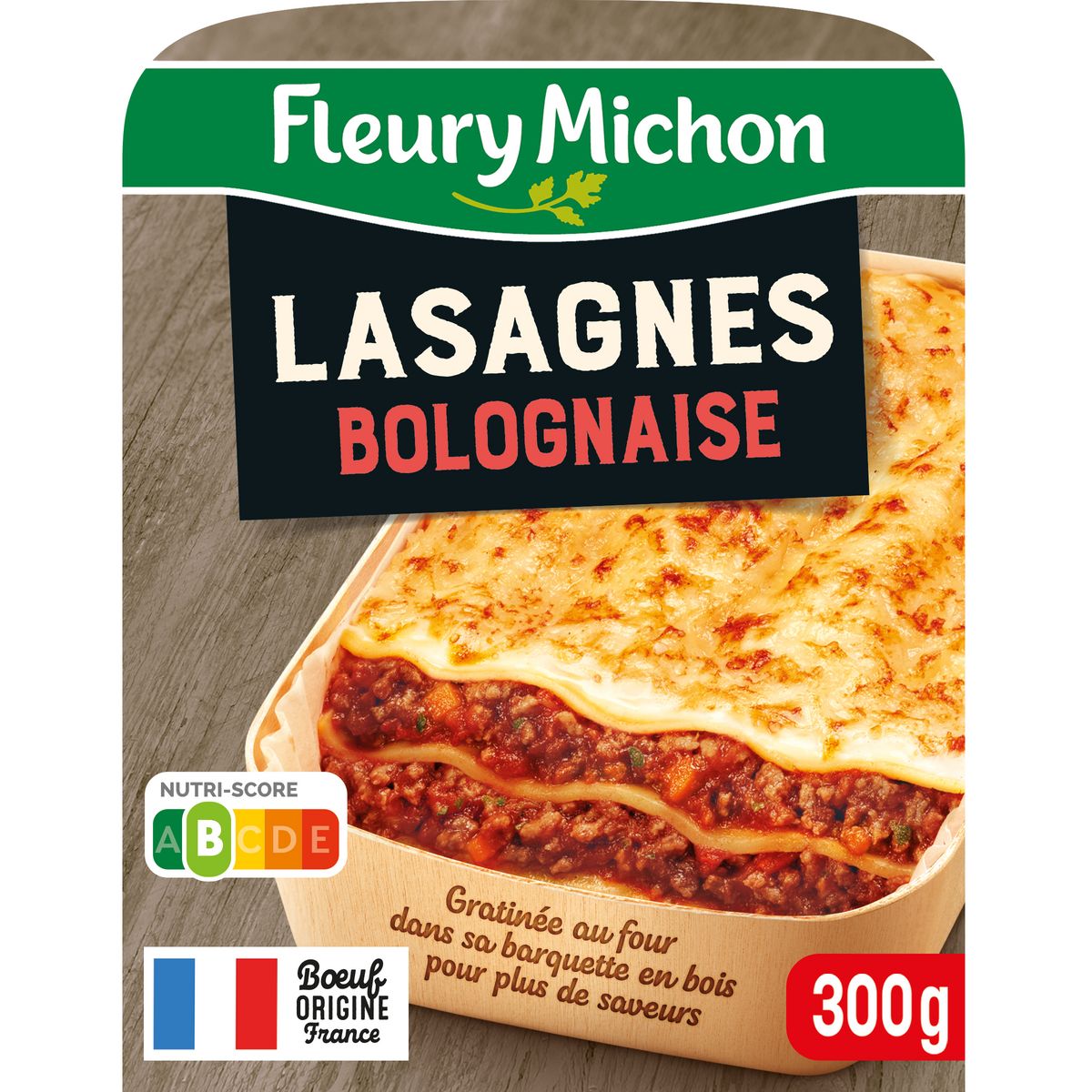 FLEURY MICHON Lasagnes à la bolognaise 1 portion 300g