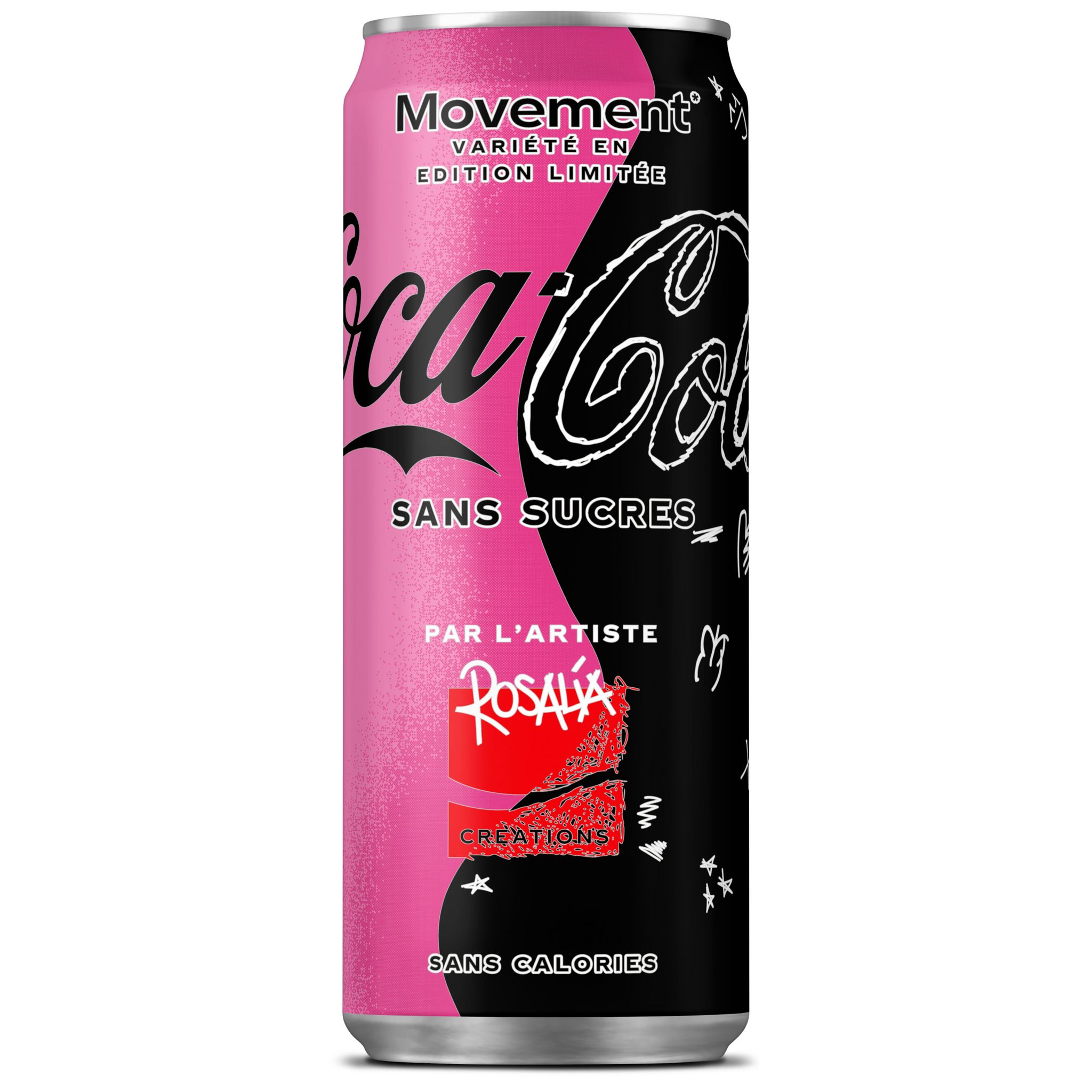 Soda sans sucres COCA-COLA