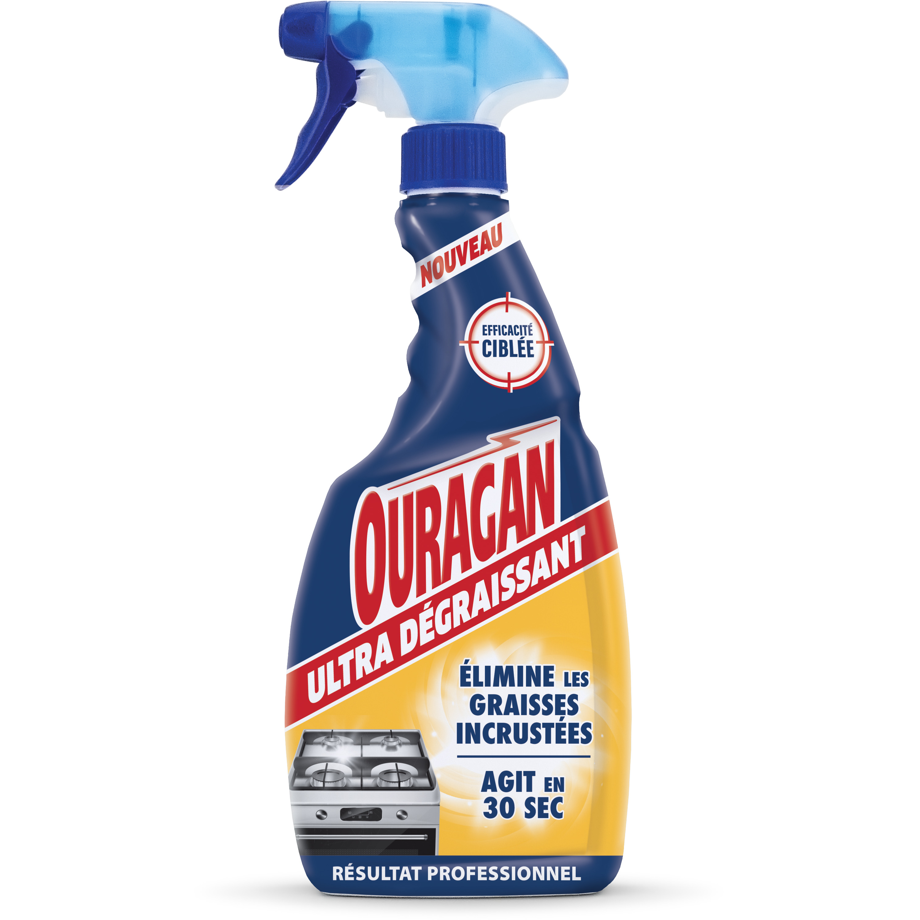 OURAGAN Spray nettoyant ultra dégraissant 500ml pas cher 