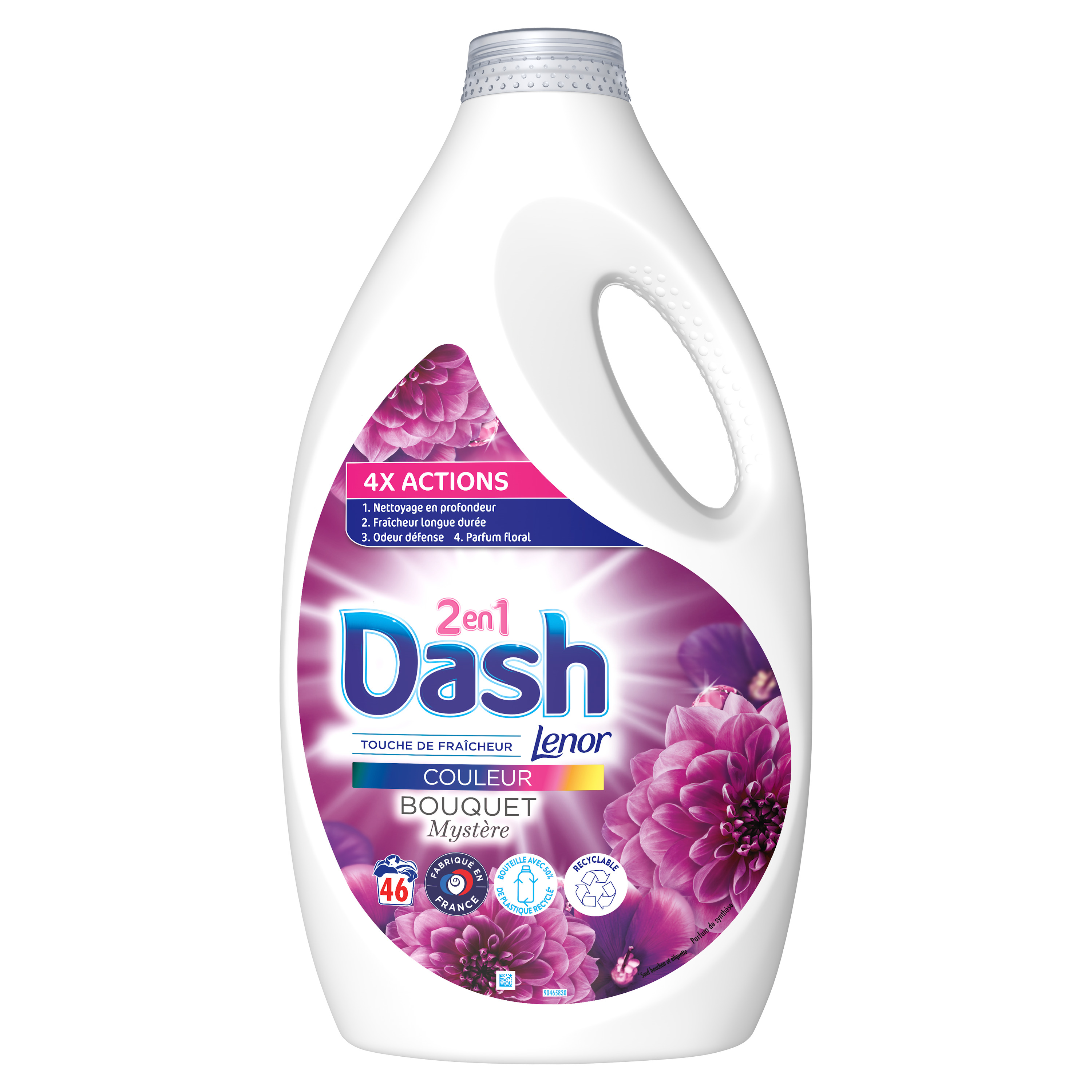 Dash Détergent à Lessive Liquide Platinum + Ultra Détachant - 26