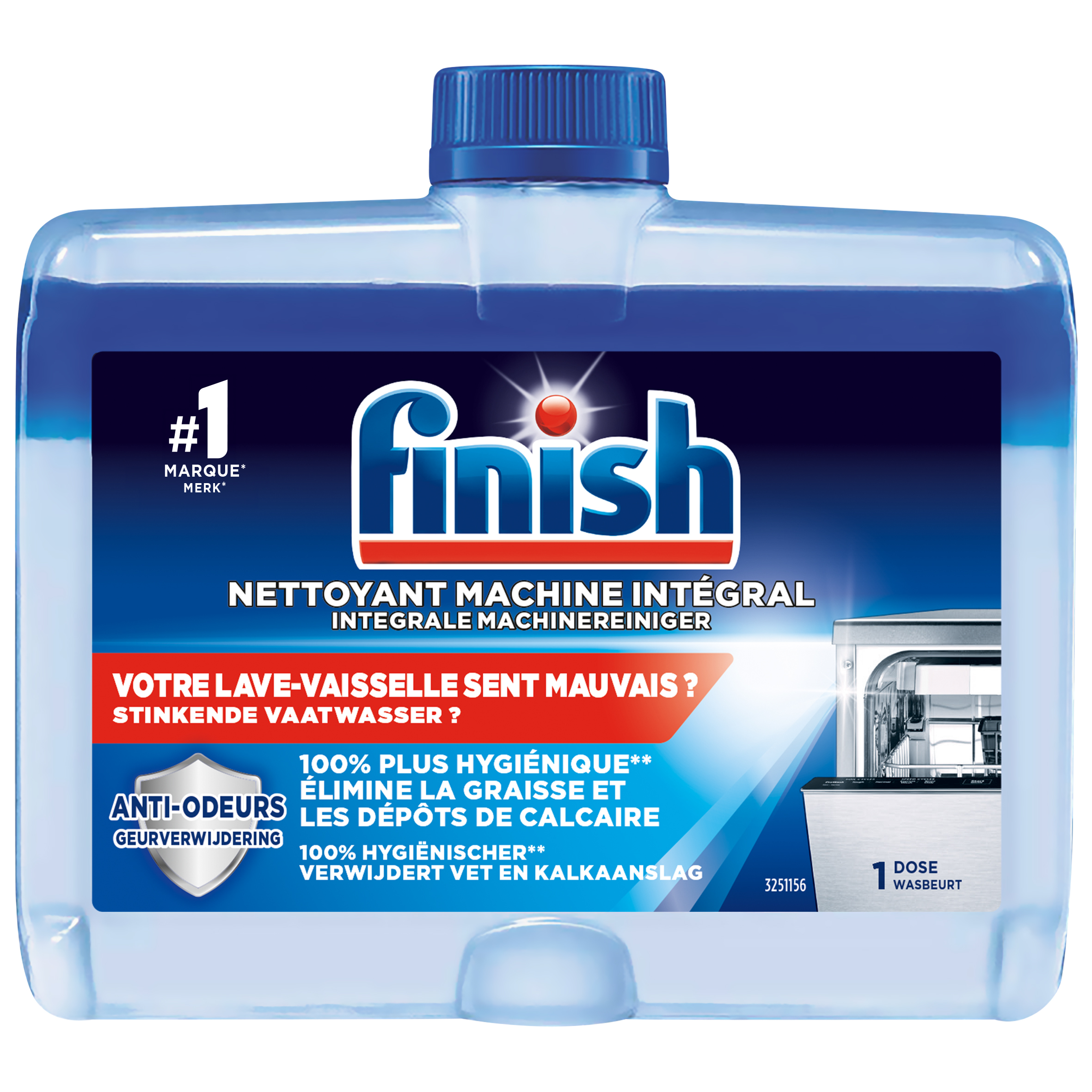 Désodorisant Finish Odor Stop pour lave-vaisselle