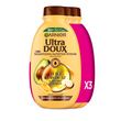 GARNIER ULTRA DOUX Shampooing nutrition intense huile d'avocat et beurre de karité cheveux bouclés frisés 3x300ml