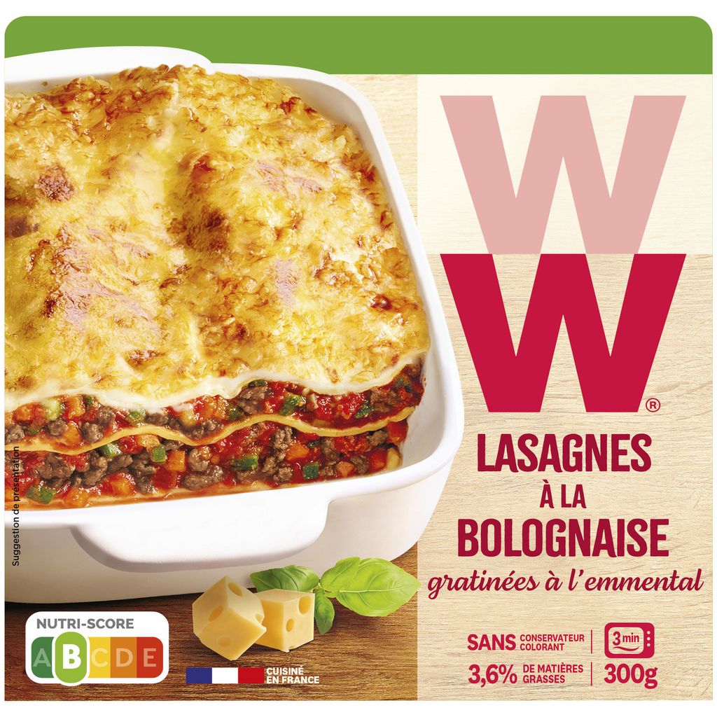 Lasagnes bolognaise surgelés, 1kg Picard