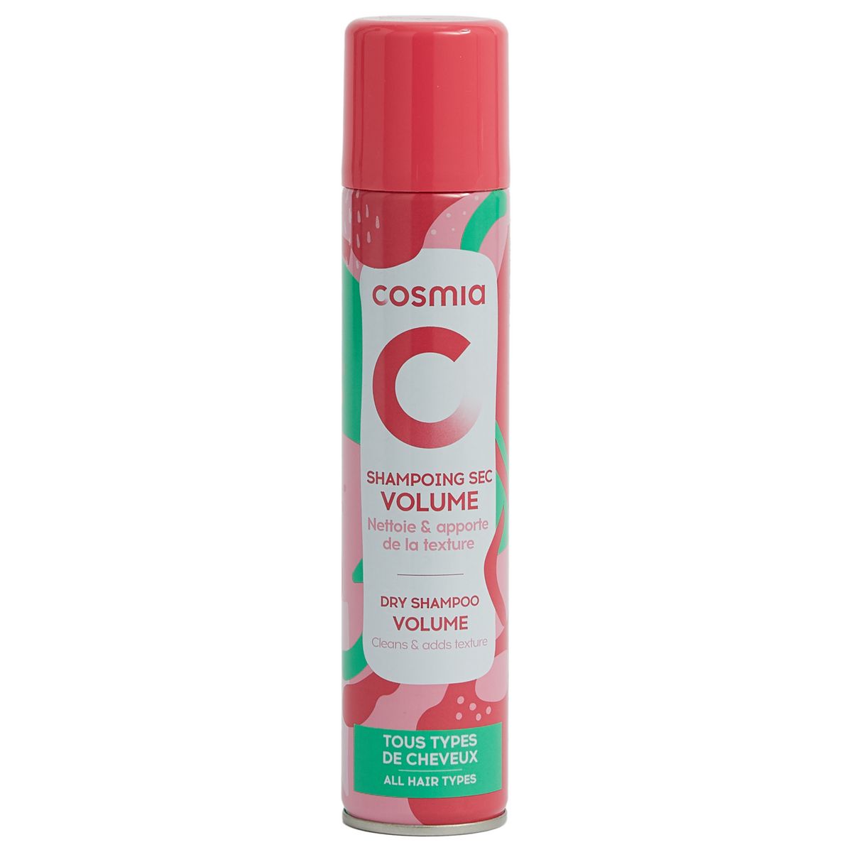 COSMIA Shampooing sec en spray volume tous types de cheveux 200ml