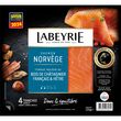 LABEYRIE Saumon fumé de Norvège 4 tranches 130g