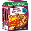 FLEURY MICHON Rougail saucisses et riz créole 2+1 offert 3x300g