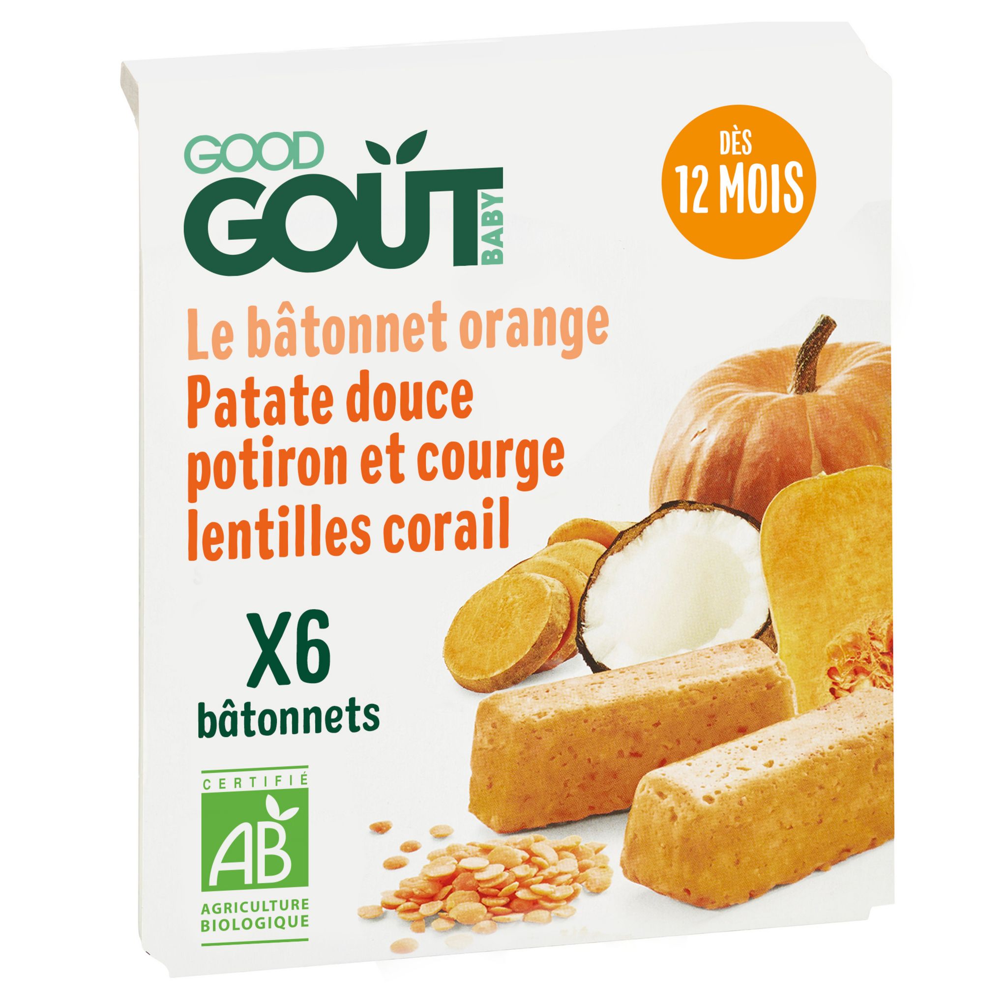 YOOJI Galets de purée de potiron bio dès 4 mois 24x20g pas cher