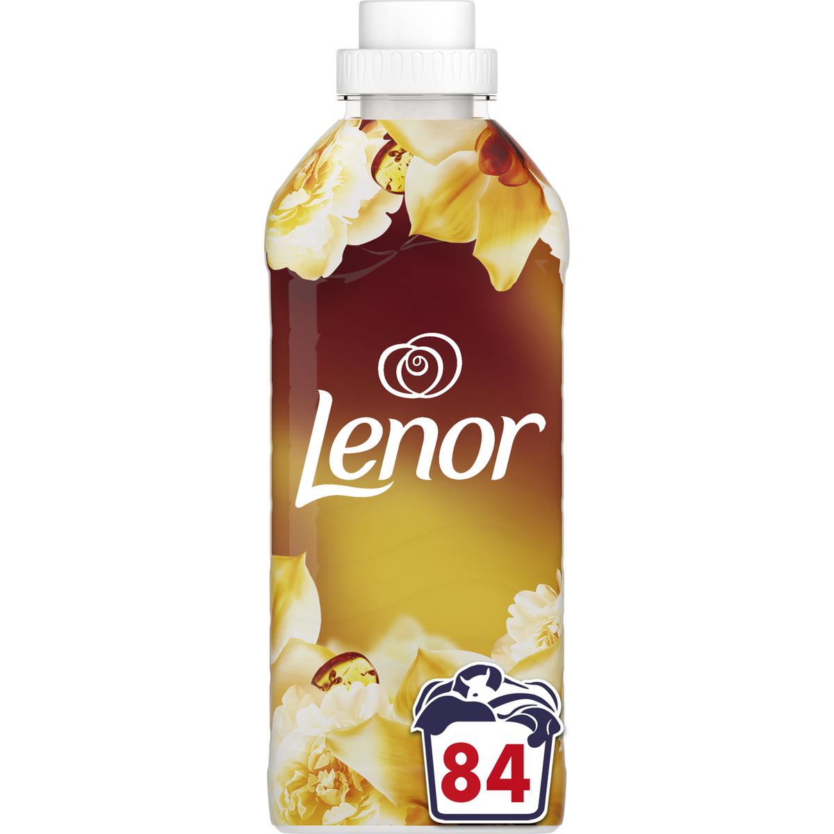 LENOR La Collection Adoucissant liquide ambre et orchidée 84 lavages 1.764l