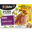 SODEBO Salade & compagnie Roma pâte jambon speck mozzarella tomates marinées 1 portion 320g
