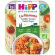 HIPP La mamma assiette tortellini tomates poulet origan bio dès 18 mois 250g