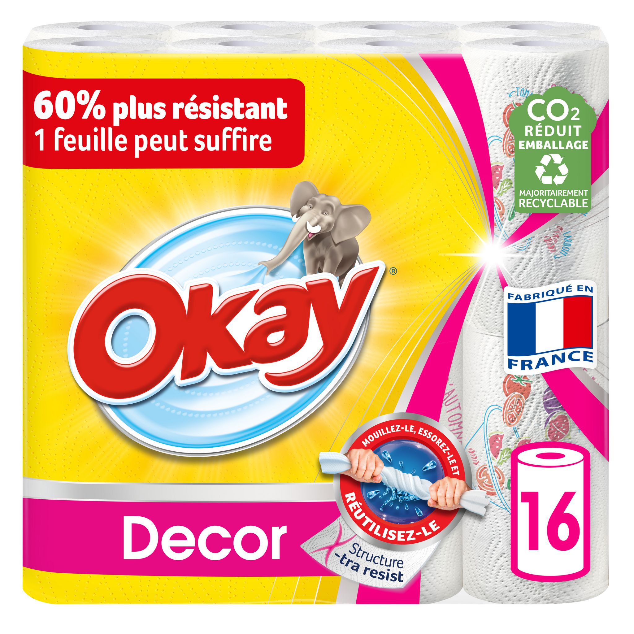 Promo Okay essuie tout xxl chez Auchan