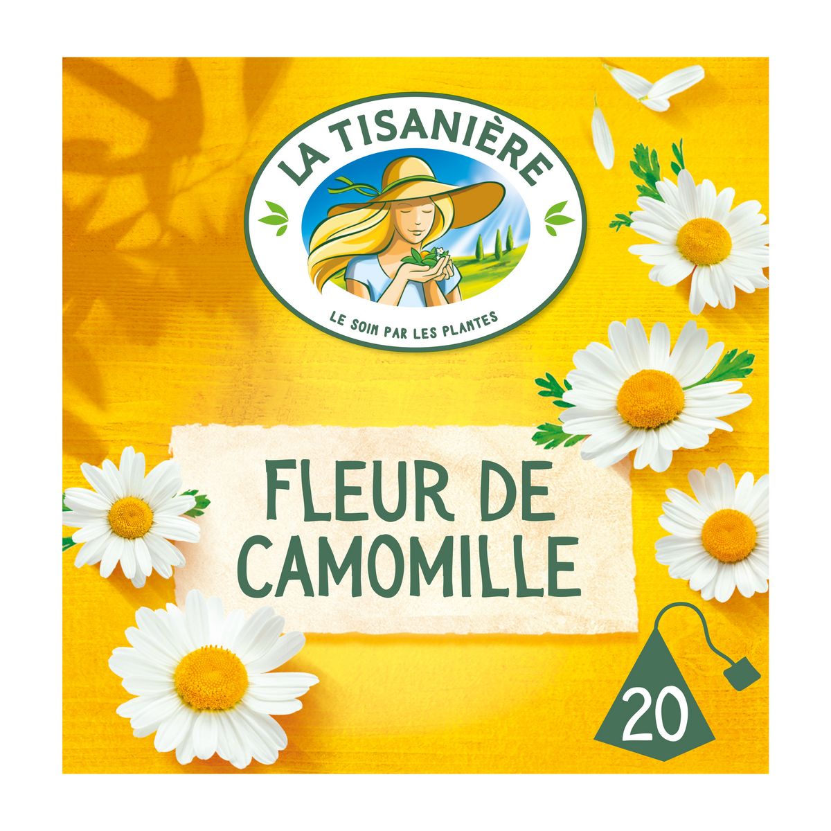 LA TISANIERE Infusion fleur de camomille Française 20 sachets 37.5g
