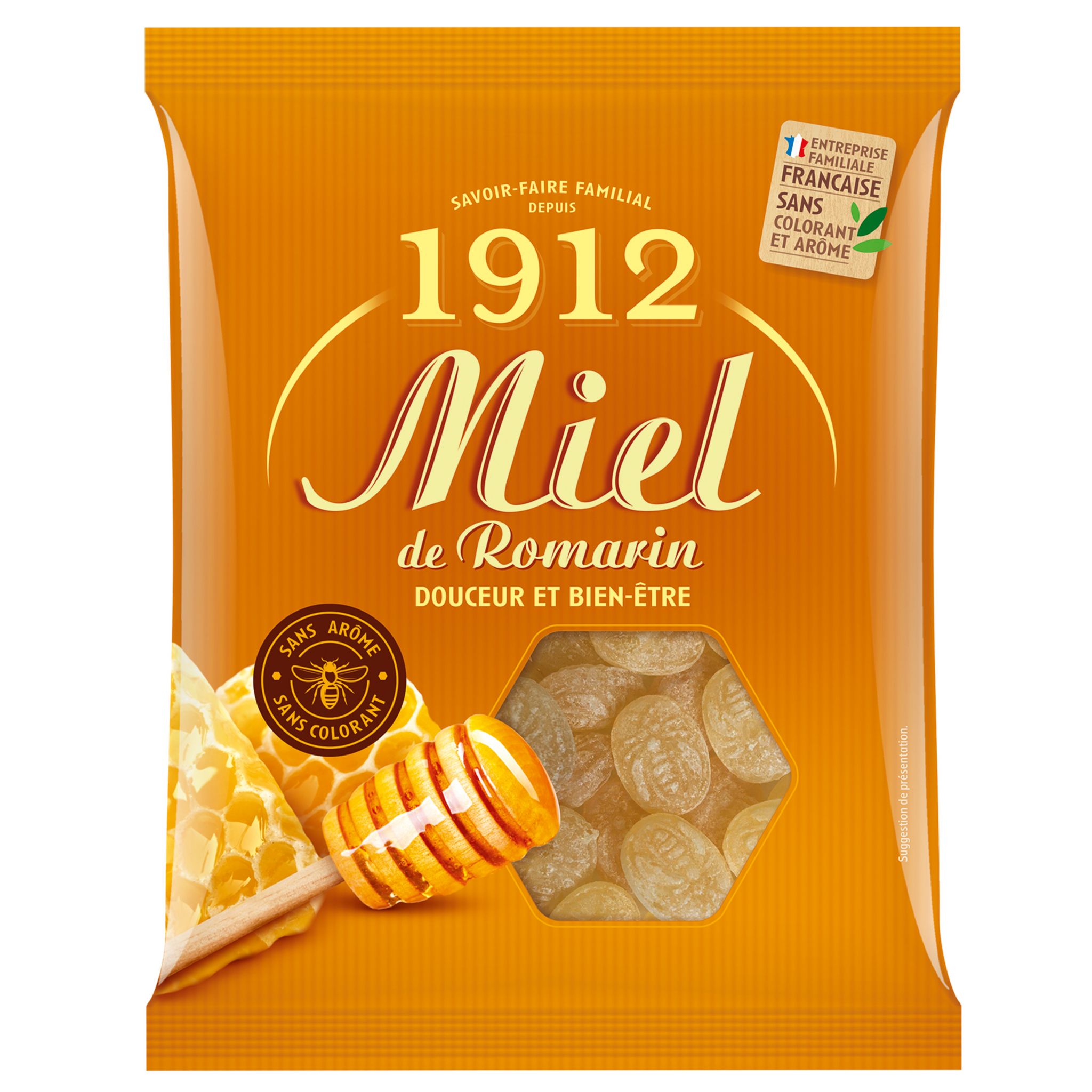 Bonbon au Miel de Romarin 250g : Vente Bonbon au Miel Nord