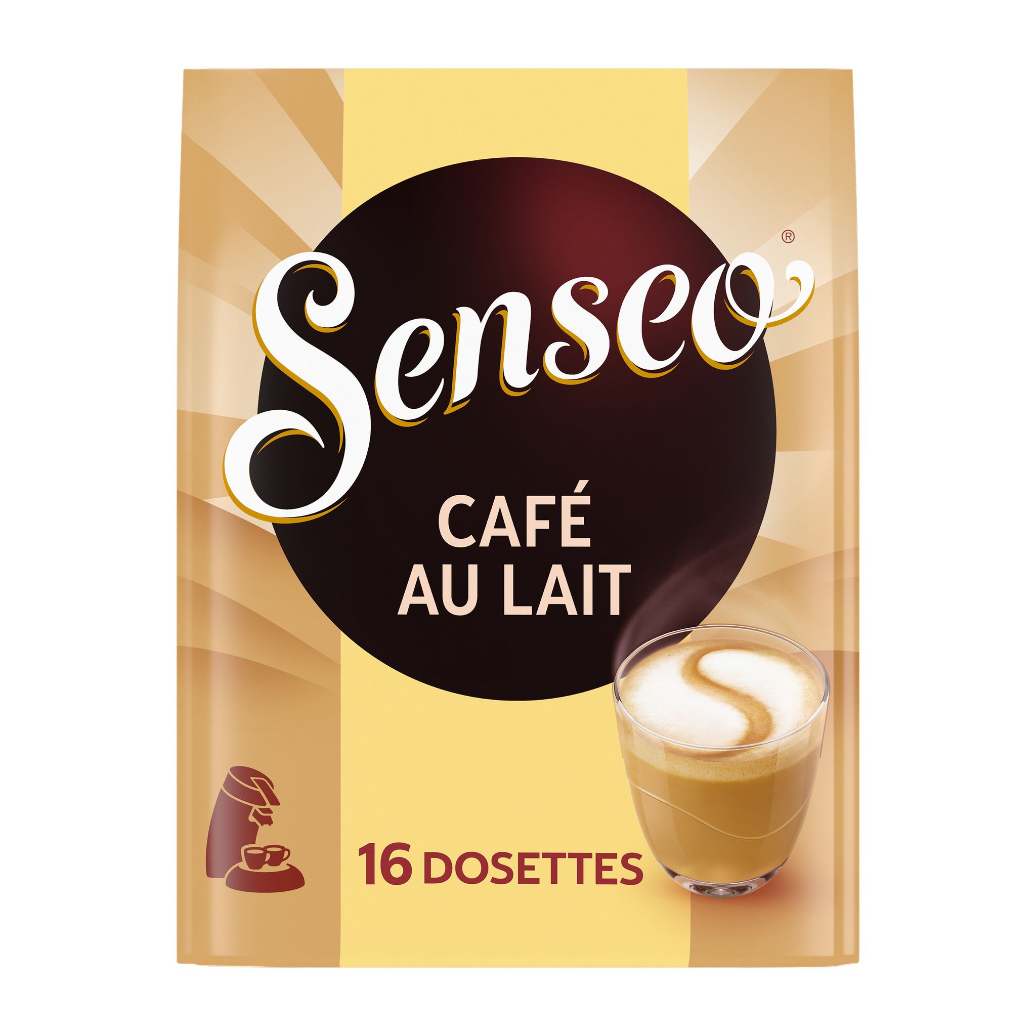 Pack de 10 - Café dosette Senseo décaféiné (x 36, 250 g)