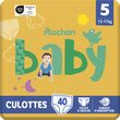 AUCHAN BABY Culotte pour bébé taille 5 (12-17kg) 40 pièces