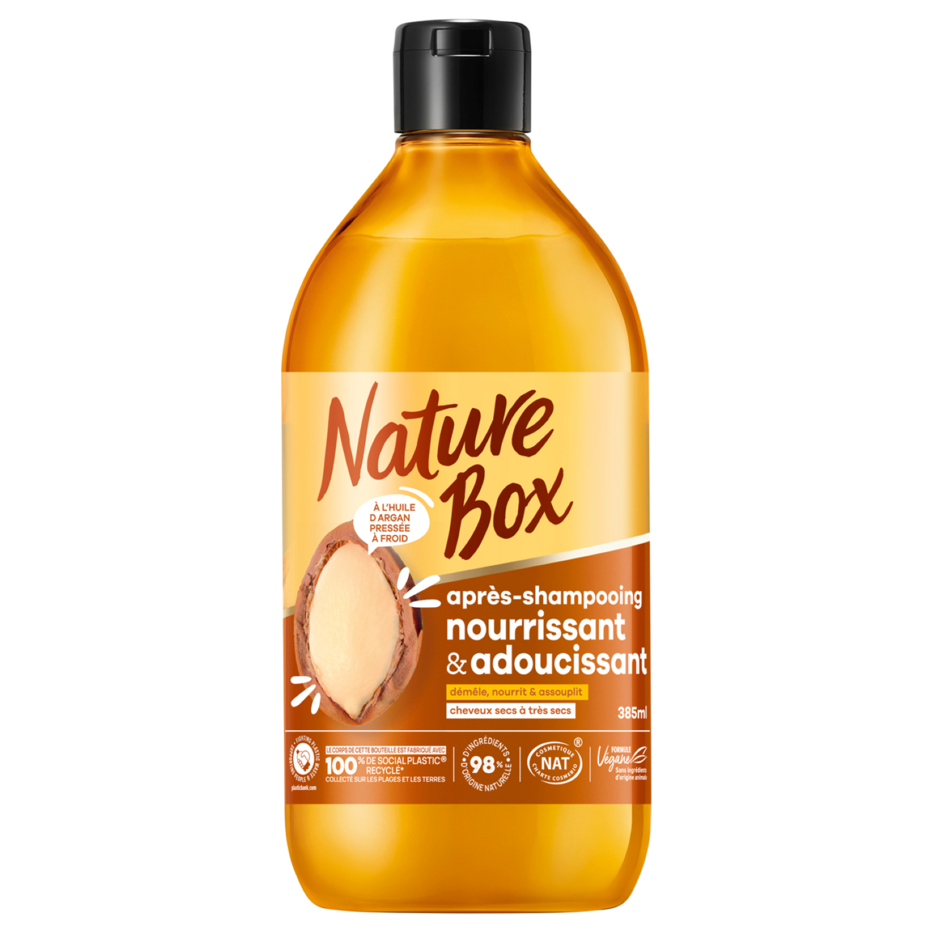 NATURE MOI SHAMPOOING AUX 3 HUILES CHEVEUX TRES SECS OU FRISES 250ML