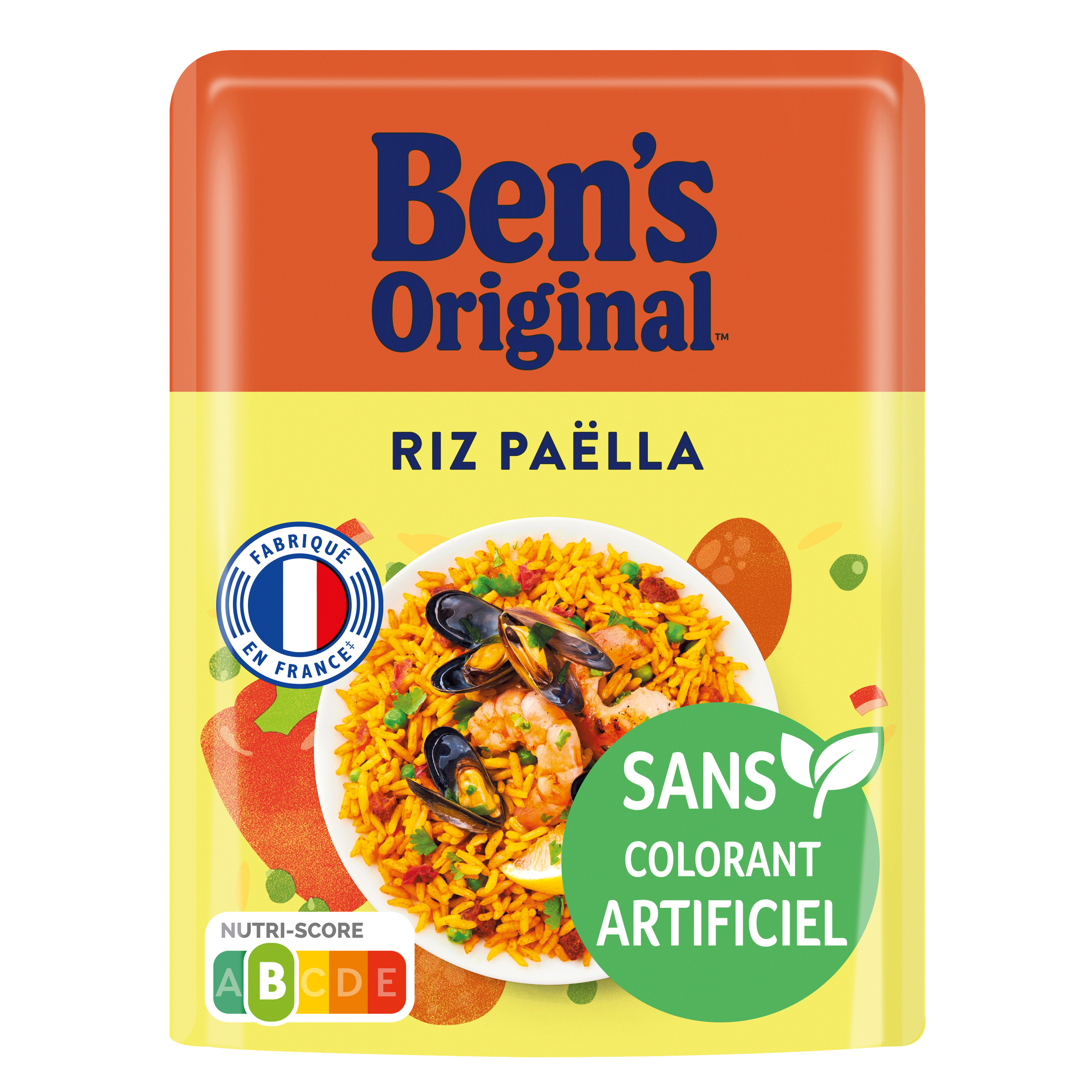 BEN'S ORIGINAL Riz basmati sachet express 1 personne 220g pas cher 