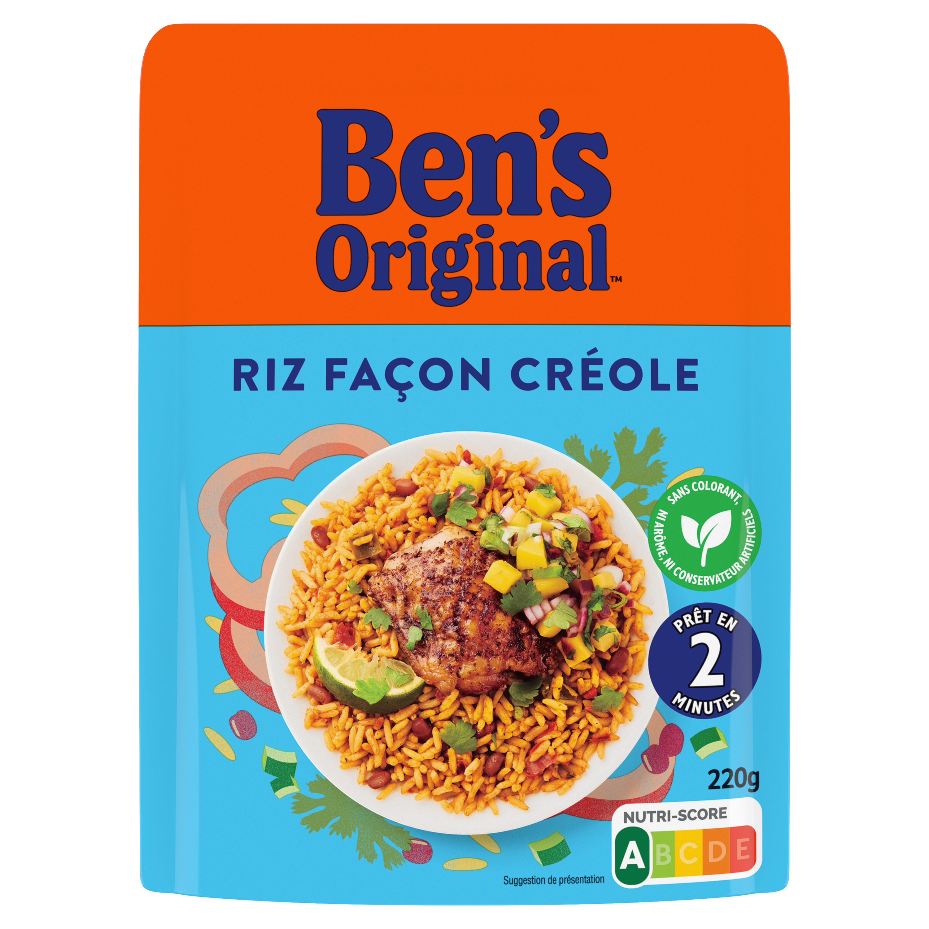 BEN'S ORIGINAL Riz express à la méditerranéenne sachet express 1