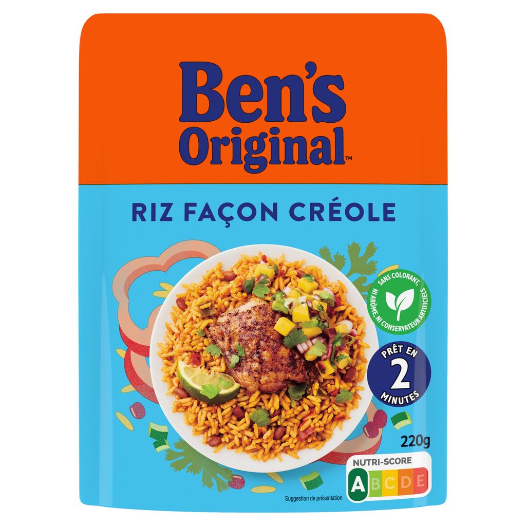 BEN'S ORIGINAL  Riz Express Façon Paella 220g