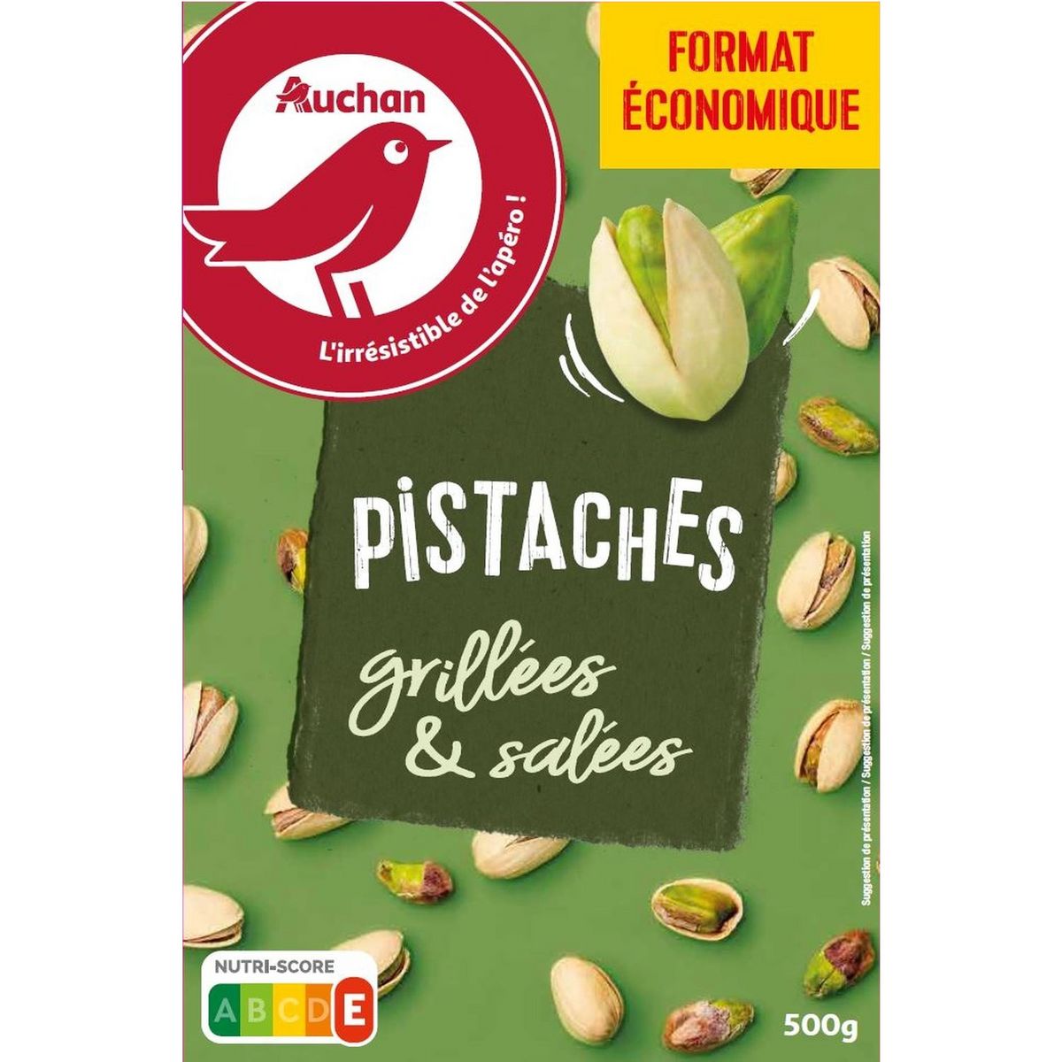 PISTACHES Grillées salées - Carrefour - 125 g