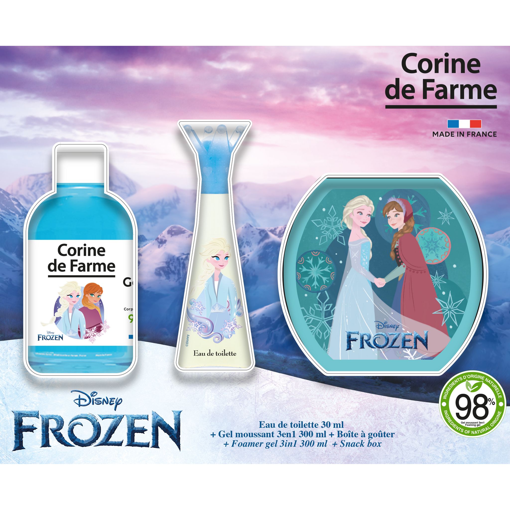 Frozen La Reine des Neiges Eau de Toilette : : Beauté et Parfum