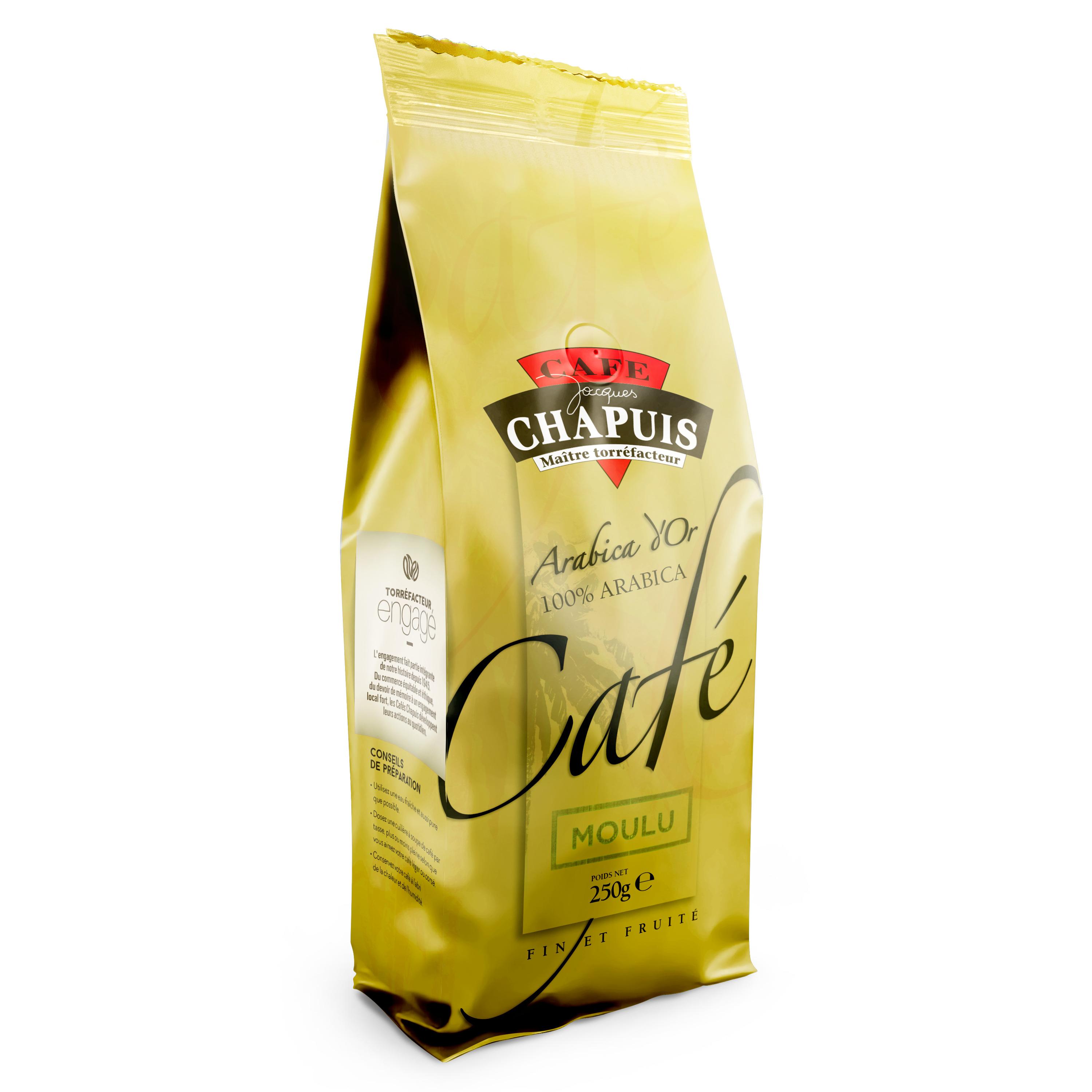 Auchan - Café moulu pur robusta 1kg