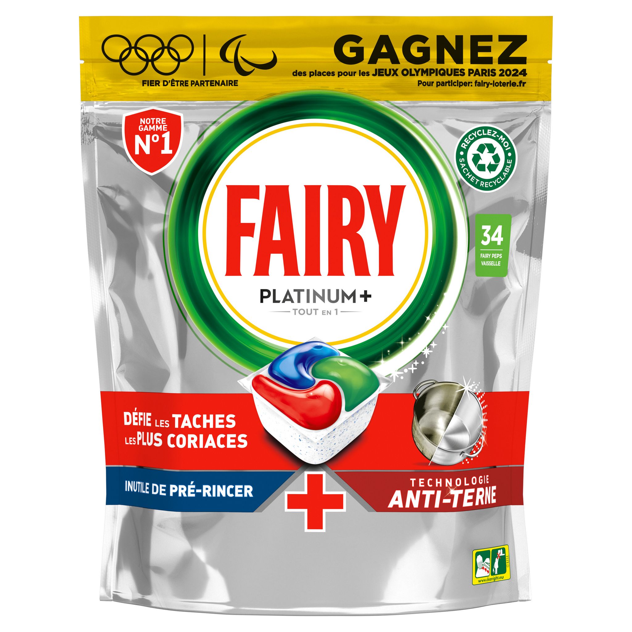 Capsules lave-vaisselle FAIRY chez Intermarché (04