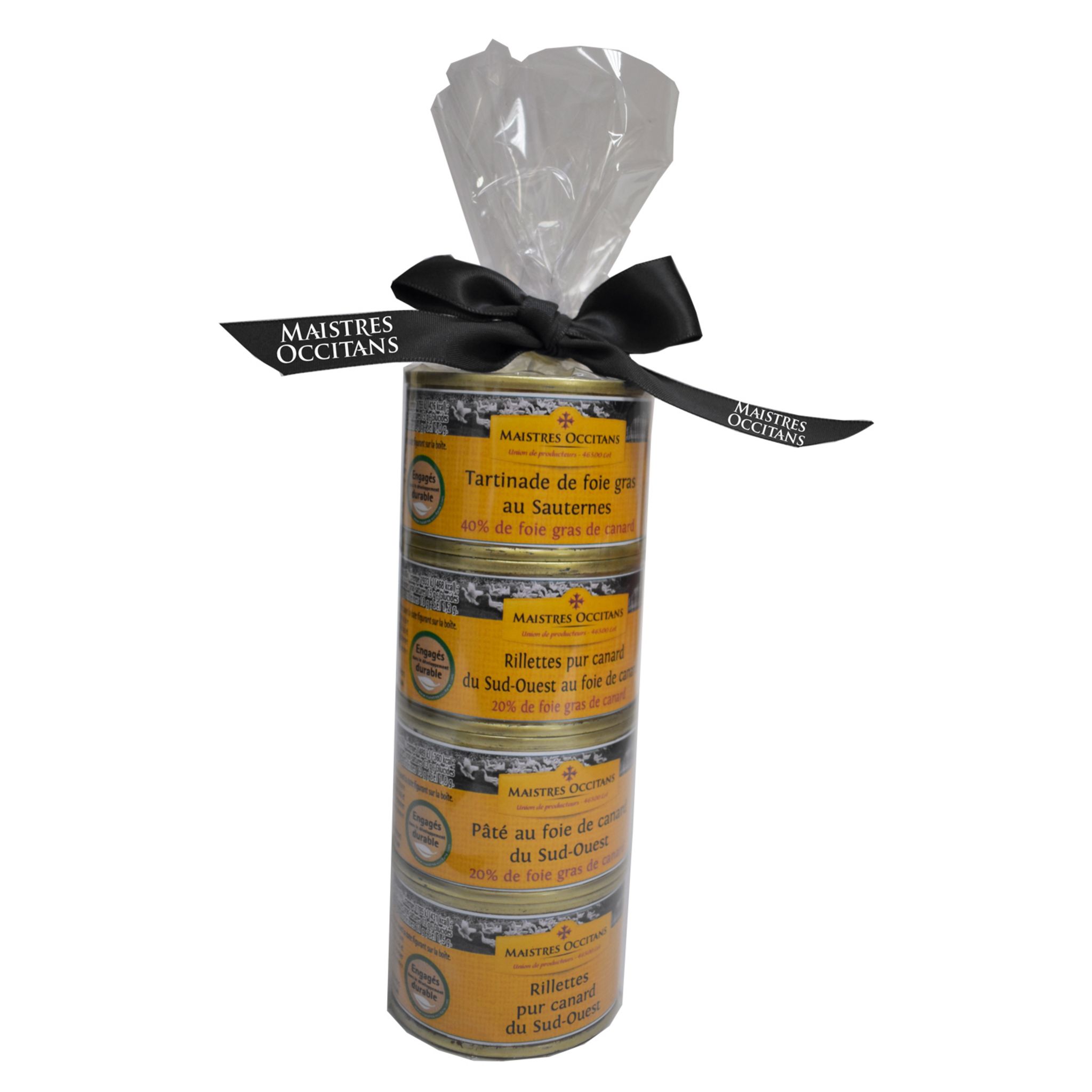 Coffret cadeau - assortiment des 4 rillettes