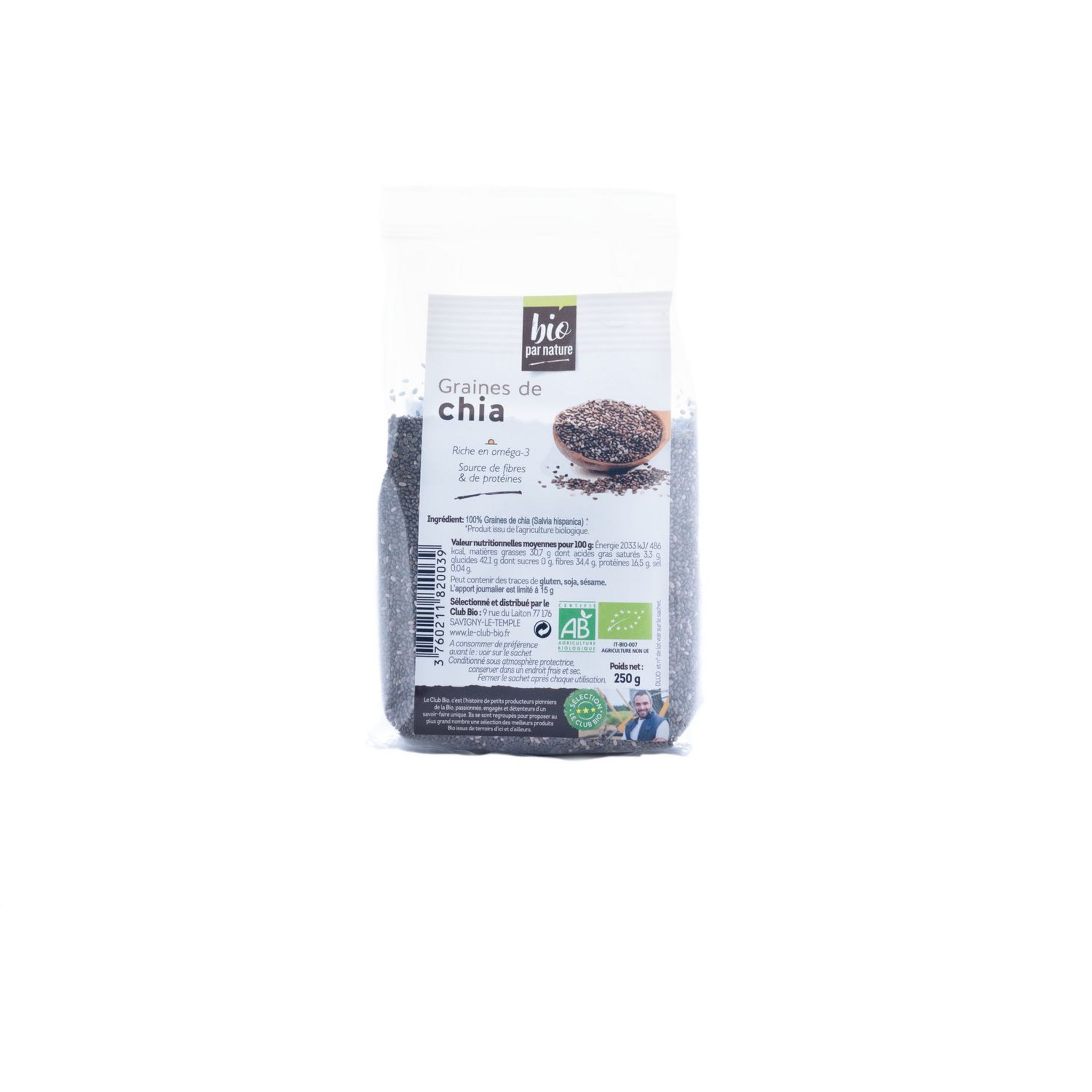 Graines de chia bio France - 250g