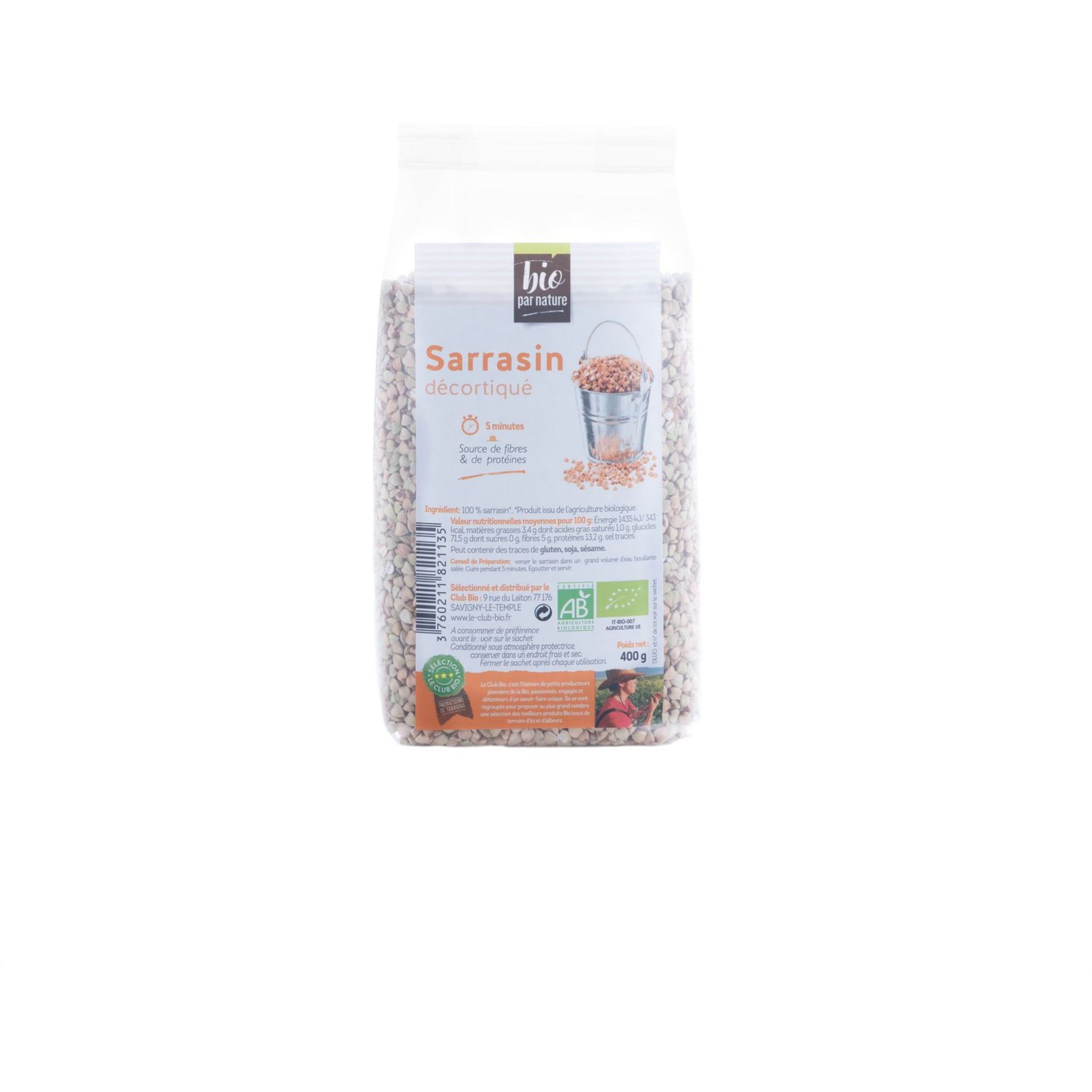 Sarrasin décortiqué 500g bio - Boutique - Naturline