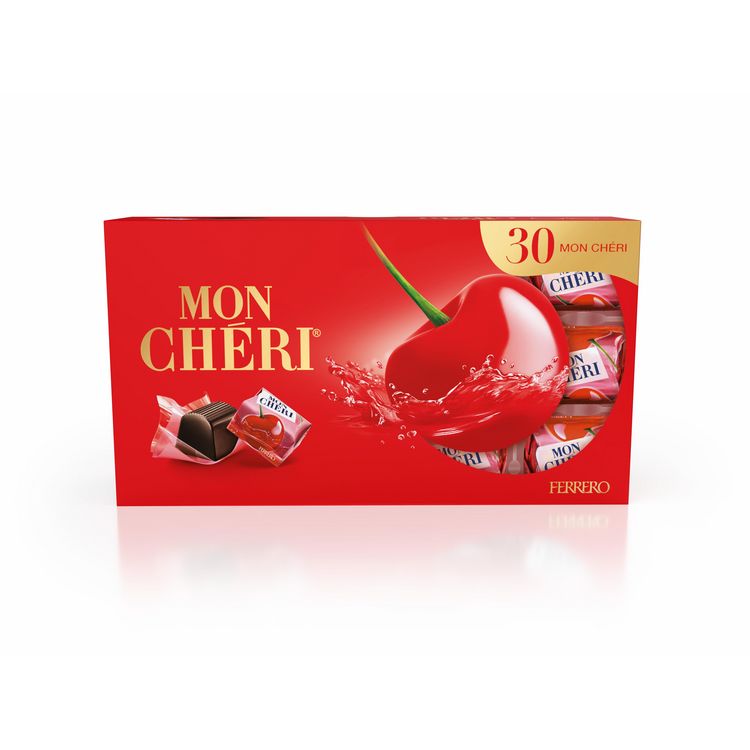 Achat Ferrero Mon Chéri · Pralinés au chocolat · Fourrés cerise et liqueur  • Migros