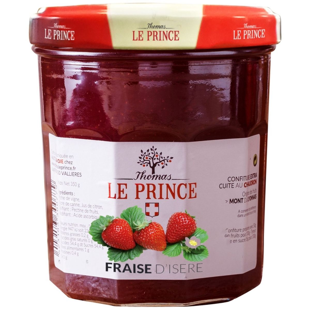 THOMAS LE PRINCE Confiture de fraise 350g