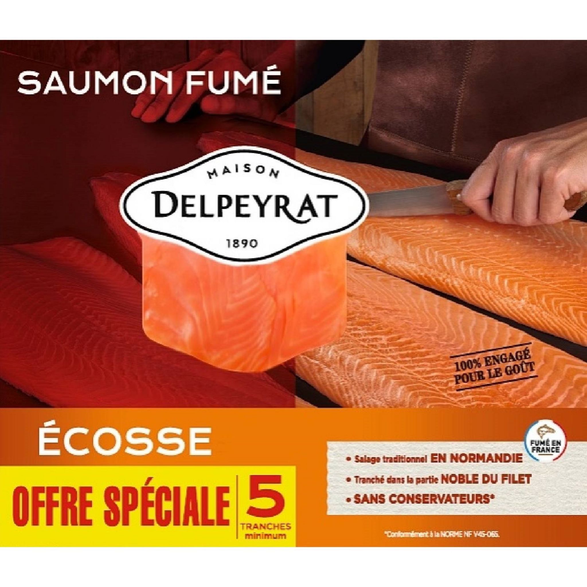 Les Saumons & Truites Fumés - Maison Delpeyrat